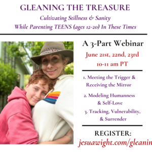 Gleaning The Treasure (TEENS ages 12 - 20)